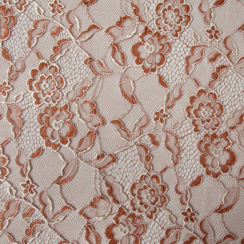 Lace Fabric Polyester Warp Knit for Women's Wear Wholesale Supplier 2
